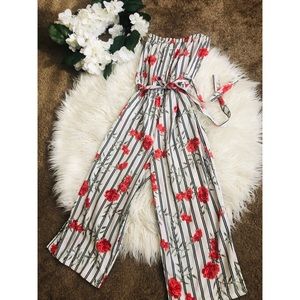 Jumper al tobillo , entallado nuevo. Strapless